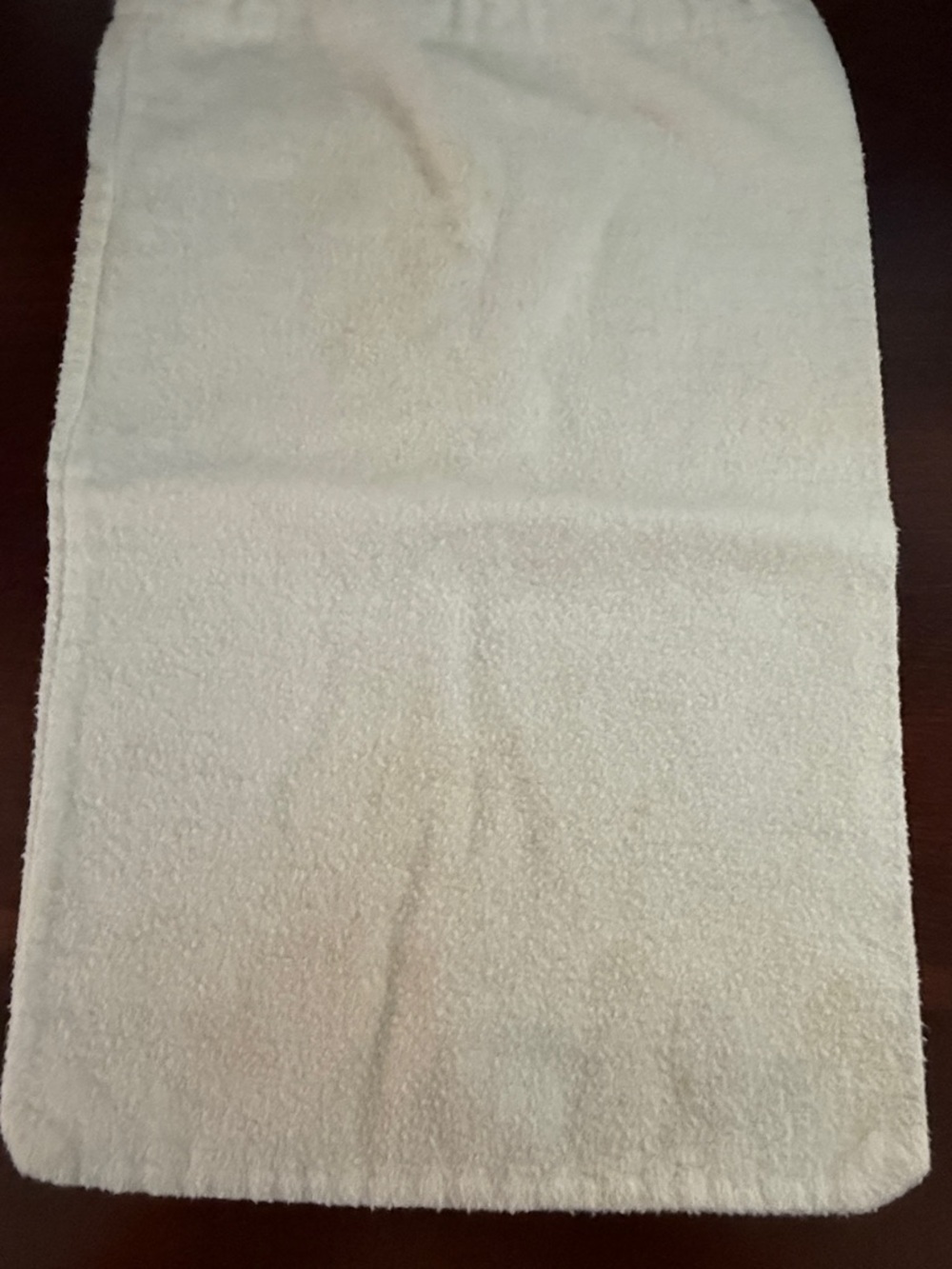 Prada Drawstring Logo Dust Bag in Ivory and Black Print logo on front.8” X 12.5” - Picture 2 of 3